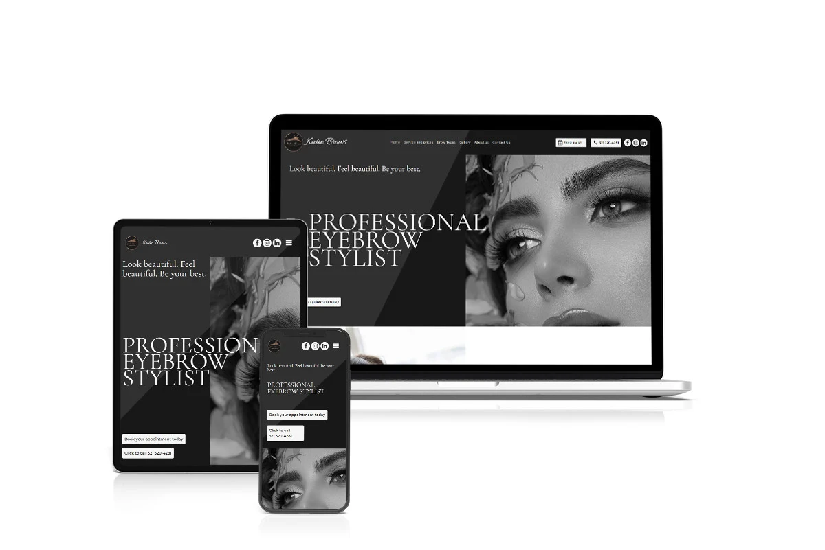 Professional website for your business